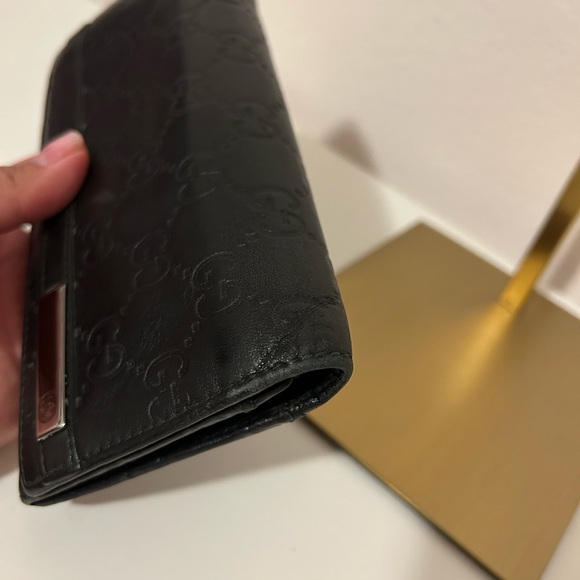 Guccissima GG logo leather long bifold wallet - Picture 10 of 15